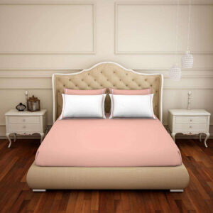 King Bed Sheet Hygrocotton (Coral)