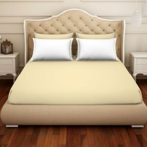 King Bed Sheet Hygrocotton (Cream)