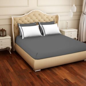 King Bed Sheet Hygrocotton (Grey)