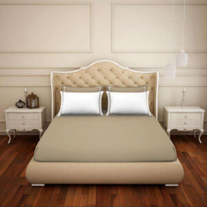 King Bed Sheet Hygrocotton (Taupe)