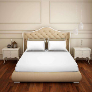 King Bed Sheet Hygrocotton (White)