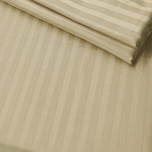 Self-striped King Bedsheet (Beige)