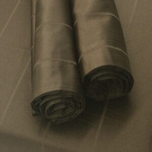 Self-Stripe King Bedsheet (Chocolate Brown)