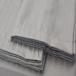 Self-striped King Bedsheet (Dark Grey)