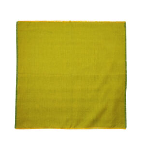 Table Napkin Set (Green Mustard) 6 Pieces