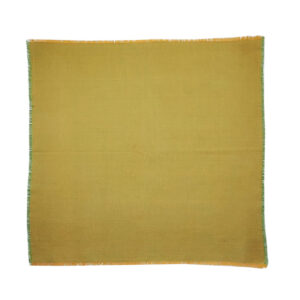 Table Napkin Set (Green Ocher) 6 Pieces