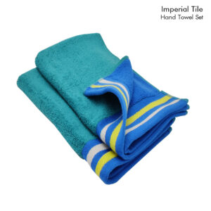 Hand Towel Set (Imperial Tile) Reversible