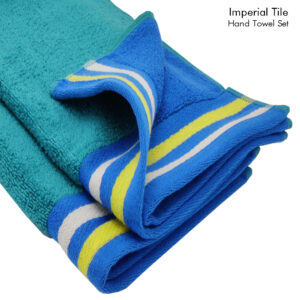 Hand Towel Set (Imperial Tile) Reversible