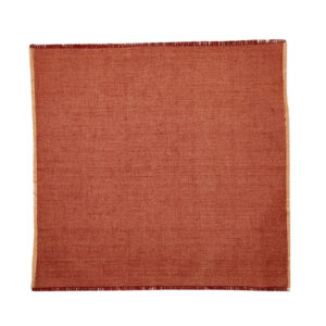 Table Napkin Set (Maroon Peach) 6 Pieces