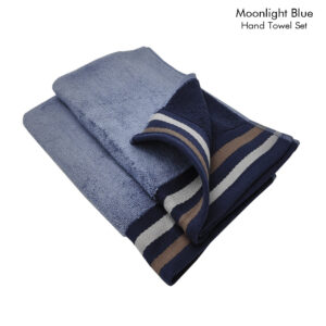 Hand Towel Set (Moonlight Blue) Reversible
