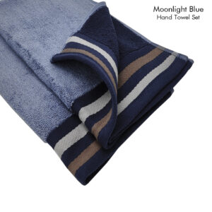 Hand Towel Set (Moonlight Blue) Reversible