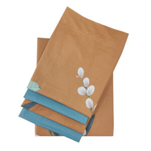 King Bedsheet (CALME) with 4 Pillow Covers (D)