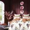 King Bedsheet (CALME) with 4 Pillow Covers (E)