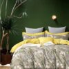 King Bedsheet (CALME) with 4 Pillow Covers (A)