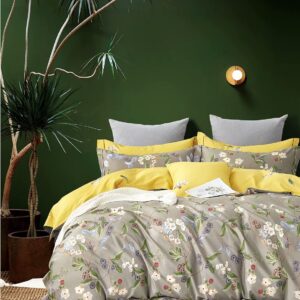 King Bedsheet (CALME) with 4 Pillow Covers (A)