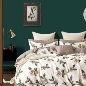 King Bedsheet (CALME) with 4 Pillow Covers (C)